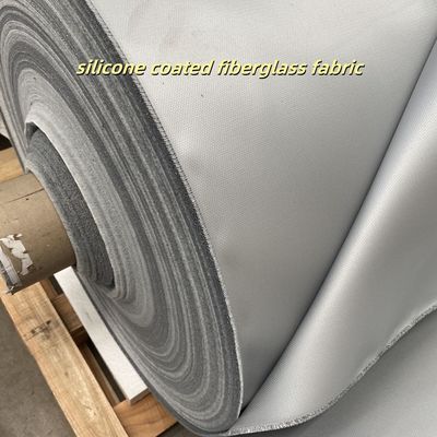 Corrosion Resistant Weatherproof Water Repellent Silicone Coated Fiberglass Fabric for Fire Blankets