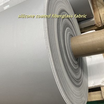 Silicone Coated Fiberglass Fabric E-Glass Fireproof Heat Resistant