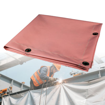 550°C Heat Resistant Acrylic Coated Fiberglass Welding Blanket Fire Blanket in Customizable Sizes