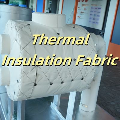 Custom Thermal Insulation Fabric 200-2000g/m² for Pipes & Reactors