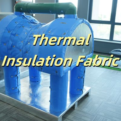 Custom Thermal Insulation Jacket 1000°C Resistance 25-100mm Thickness
