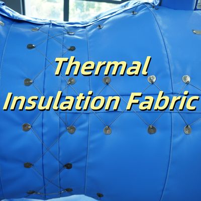 Custom Thermal Insulation Fabric 200-2000g/m² for Pipes & Reactors