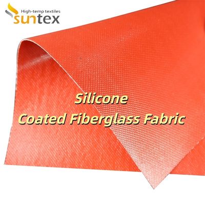 Fire Prevention Silicone Coated Fiberglass Fabric with High Temperature Resistance and Corrosion Resistance for Industrial Applications