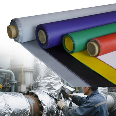 Industrial Splash Proof Welding Blanket with Up to 1800C Temperature Resistance and 1m to 1.55m Width Options