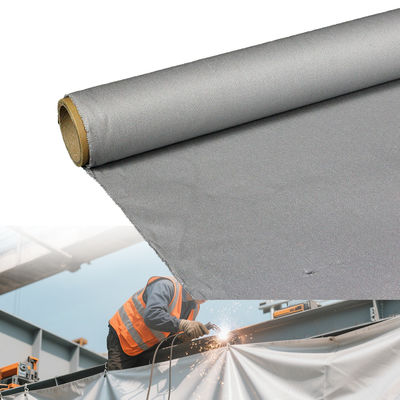 Double Side Fireproof PU Coated Fiberglass Welding Blanket with 1800C Temperature Resistance and Multiple Width Options