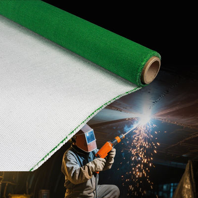 Heat Resistant and Abrasion Resistant PU Coated Fiberglass Fabric with 1m to 1.55m Width for Fireproof Applications