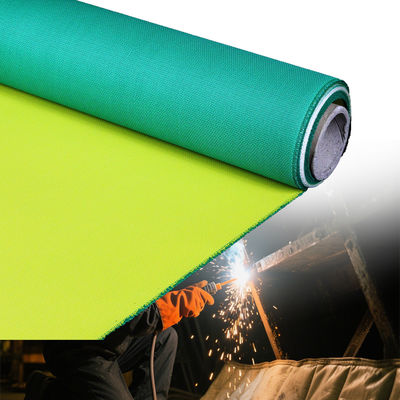 High-Temperature Fireproof Welding Blanket 460 g/sqm 0.41 mm Up to 1800C Heat Resistant Flame Retardant Welding Mat