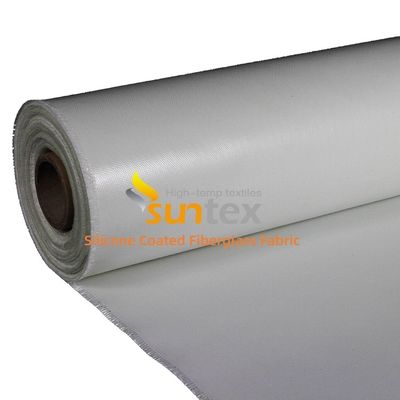 0.3 mm Thickness 400 g/sqm Weight Silicone Coated Fiberglass Fabric with 1 / 1.2 / 1.5 meter Width