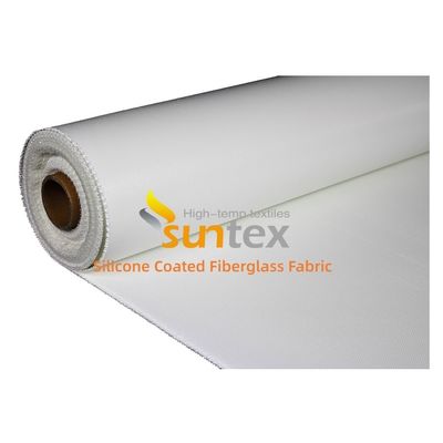 Anti-Corrosive Weatherproof Water Repellent Silicone Coated Fiberglass Fabric for Industrial Applications