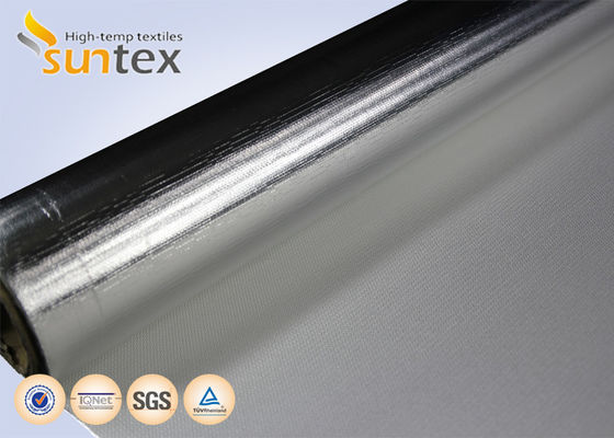 Cubierta térmica de respaldo de aluminio – Película de escudo térmico de 10 micrones Aislamiento de fibra de vidrio