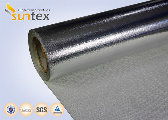 Material de protección para soldadura reflectante de calor recubierto de aluminio de 0,65 mm y 550 °C
