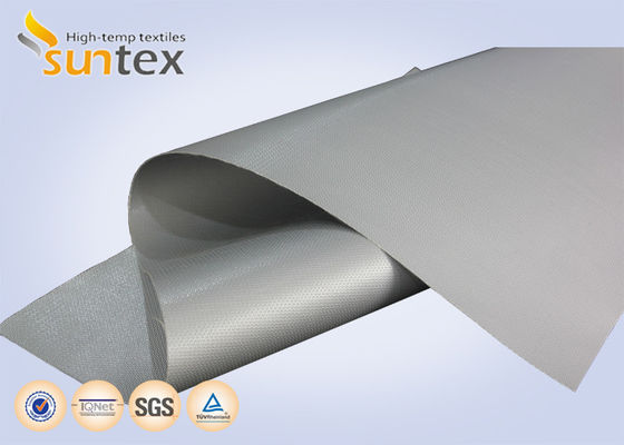 Tela ignífuga SUNTEX con revestimiento de PU, resistencia a 700 °C y tela ignífuga sin álcalis