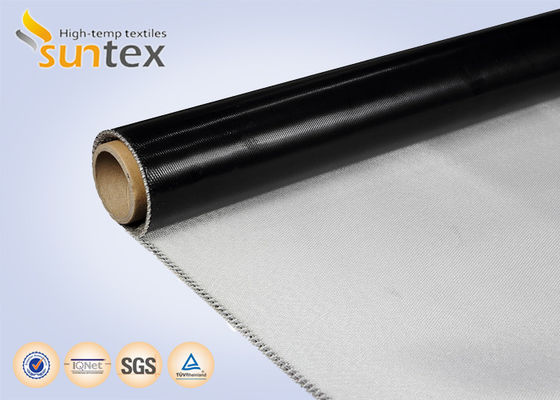 Silicone Coated Fiberglass Fabric Fireproof Heat Resistant 850g/m2