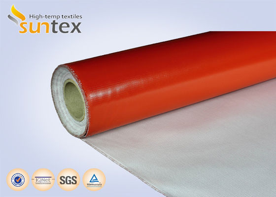 Fireproof Silicone Coated Fiberglass Fabric - High Temperature Resistant