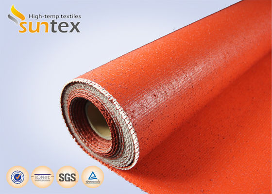 Fireproof Silicone Coated Fiberglass Fabric - High Temperature Resistant