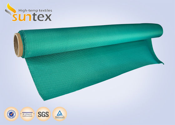 Acrylic Coated Fire Resistant Fiberglass Fabric with 550 Degree C Temperature Resistance for Welding Blankets Easy to Sew and Cut
