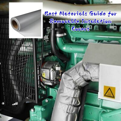 Tejido para cortina cortafuegos certificado EN-13501 con resistencia a la temperatura de 550°C y 0,6 mm de espesor para protección contra incendios y humo