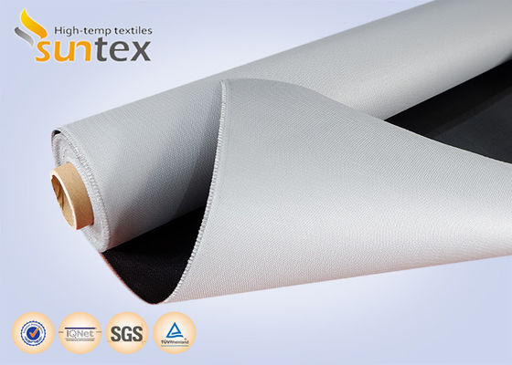 M0 Certified Fire Resistant PU Fiberglass Cloth 460gsm for Heat Protection