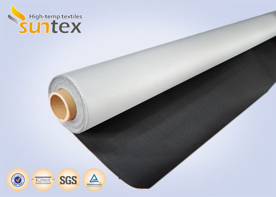 M0 Certified Fire Resistant PU Fiberglass Cloth 460gsm for Heat Protection