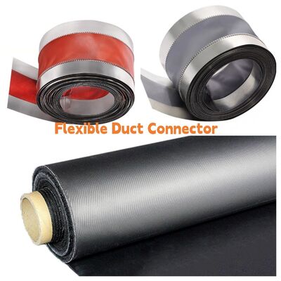 Conectores de conductos de ventilación eléctrica antiestática de alta resistencia Conectores de conductos flexibles
