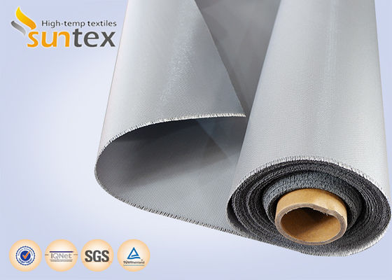 Removable Thermal Insulation Blanket Fabric: 0.4mm Silicone Coated Fiberglass