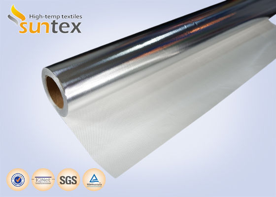 Tela de Fibra de Vidrio con Lámina de Aluminio – Aislamiento de Alta Temperatura para Aplicaciones de Protección contra el Calor