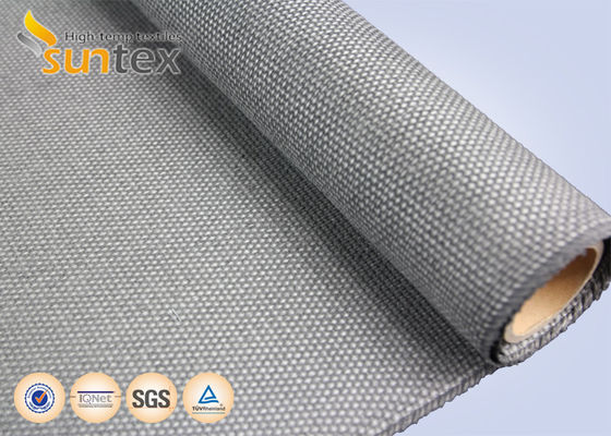 Tejido Aislante para Calderas | Silicato de Cal Recubierto de 1.5mm, Fibra de Vidrio Ignífuga de Alta Temperatura