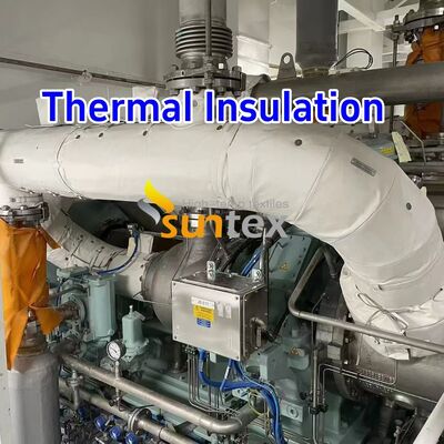 1000°C Temperature Resistant Thermal Insulation Jacket with Water and Oil Resistance in Customizable Sizes