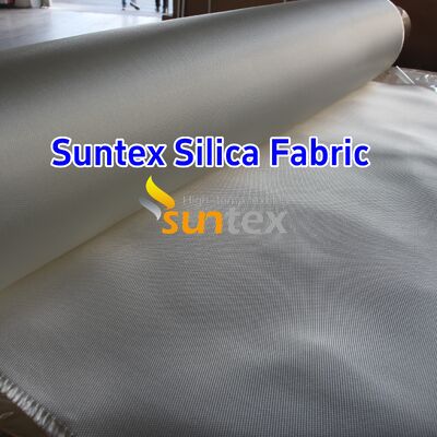 Suntex Silica Fabric High Temperature Resistant Fireproof Cloth For Welding Blanket Furnace Aerospace Insulation