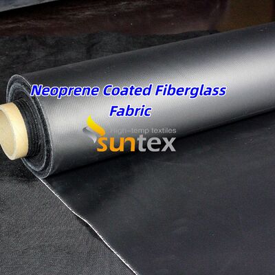 0.45mm Thickness Neoprene Coated Fiberglass Fabric with High Temperature Resistance and Fire Retardant Properties