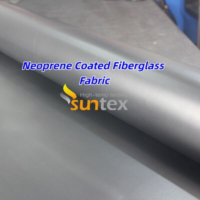 High Temperature Resistance Neoprene Coated Fiberglass Fabric for Chemical Resistant Flame Retardant Fire Blanket