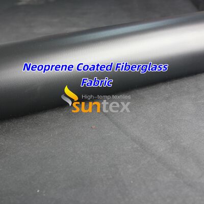 High Temperature Resistance Neoprene Coated Fiberglass Fabric for Chemical Resistant Flame Retardant Fire Blanket