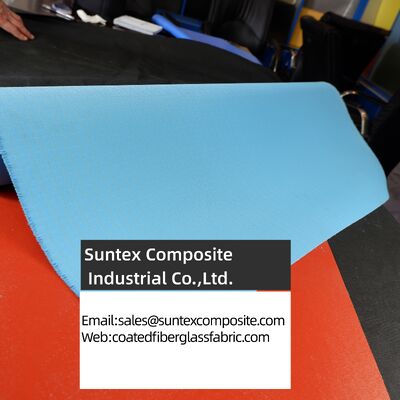 Fire Prevention High Temperature Resistant Corrosion Resistant Silicone Coated Industrial Fiberglass Fabric