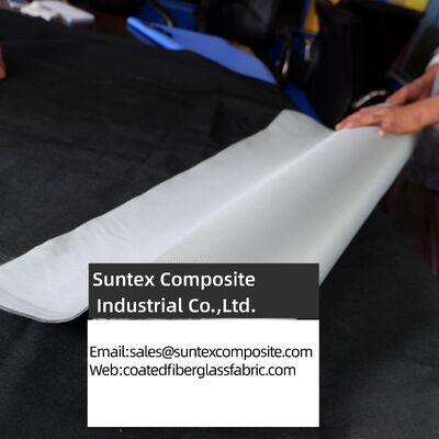 High Temperature Protection and Fire Resistance Silicone Coated Fiberglass Fabric with 4H Satin Weave