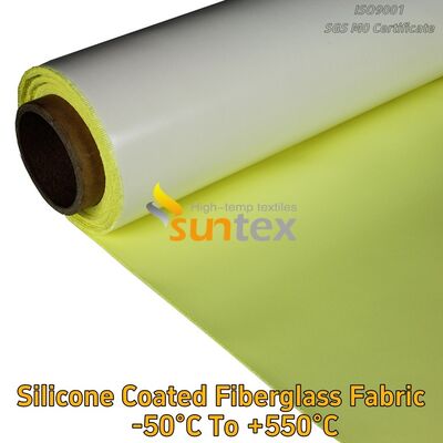 Factory Made Cheap Price High Strength Single Side Silicone Membrane Impregnated Fiberglass