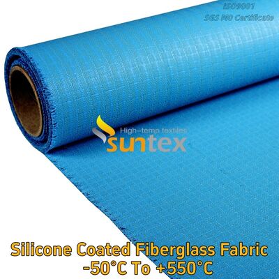 Low Price Wholesale Silicone Coated Fabric High Temperature Resistant Fireproof Fiberglass Cloth