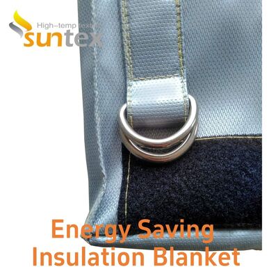 Custom Removable Thermal Insulation Covers - High Temperature Resistant Industrial Heat Insulation Blankets for Pipes, Valves, Machinery