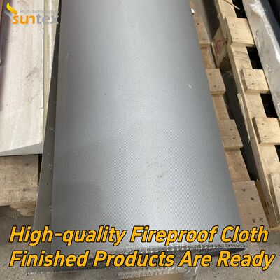 550C Temperature Resistance 1920 g/sqm Weight Thermal Insulation Heat Resistant Fiberglass Fabric