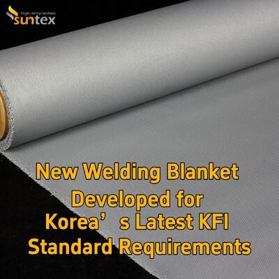Industrial Welding Blanket Roll Heat Resistant Flame Retardant Material Offering Protection During Welding Operations
