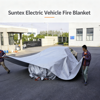Suntex Electric Vehicle Fire Blanket Car Fire Blanket Manufacturer