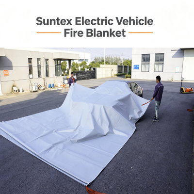 Manta ignífuga para vehículos eléctricos Suntex DIN SPEC 91489