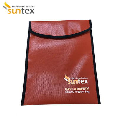 The Suntex fireproof and water-resistant document bag